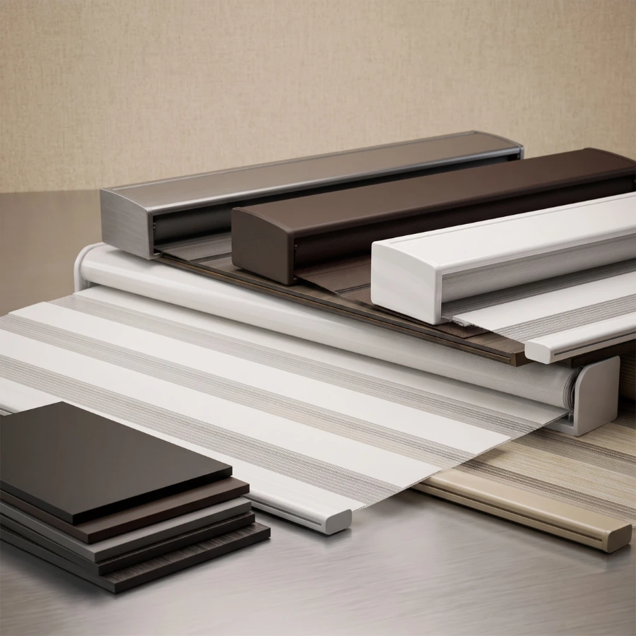 Premium quality roller blind materials by The Blind Ottawa