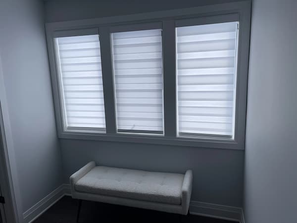 Custom blinds installation by The Blind Ottawa